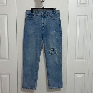Old Navy Sky-Hi Straight Jeans